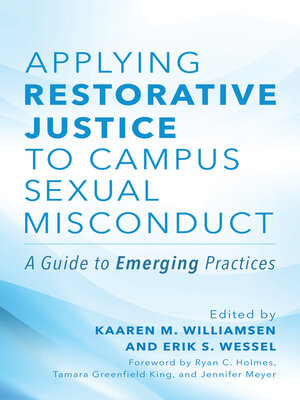 cover image of Applying Restorative Justice to Campus Sexual Misconduct